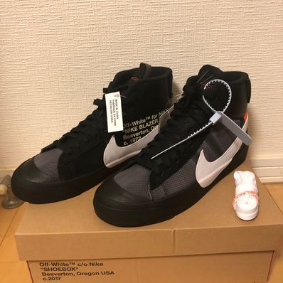 Off-White × Nike Blazer Studio Mid "Grim Reaper"