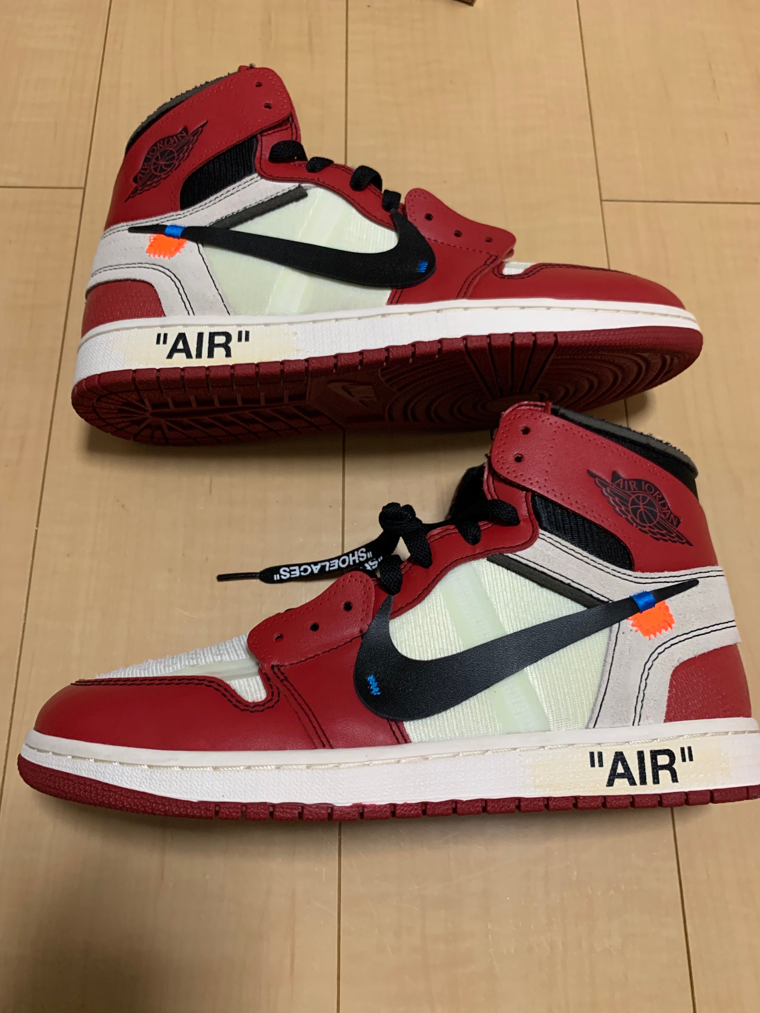Off-White × Nike Air Jordan 1 Retro High The Ten "Chicago"