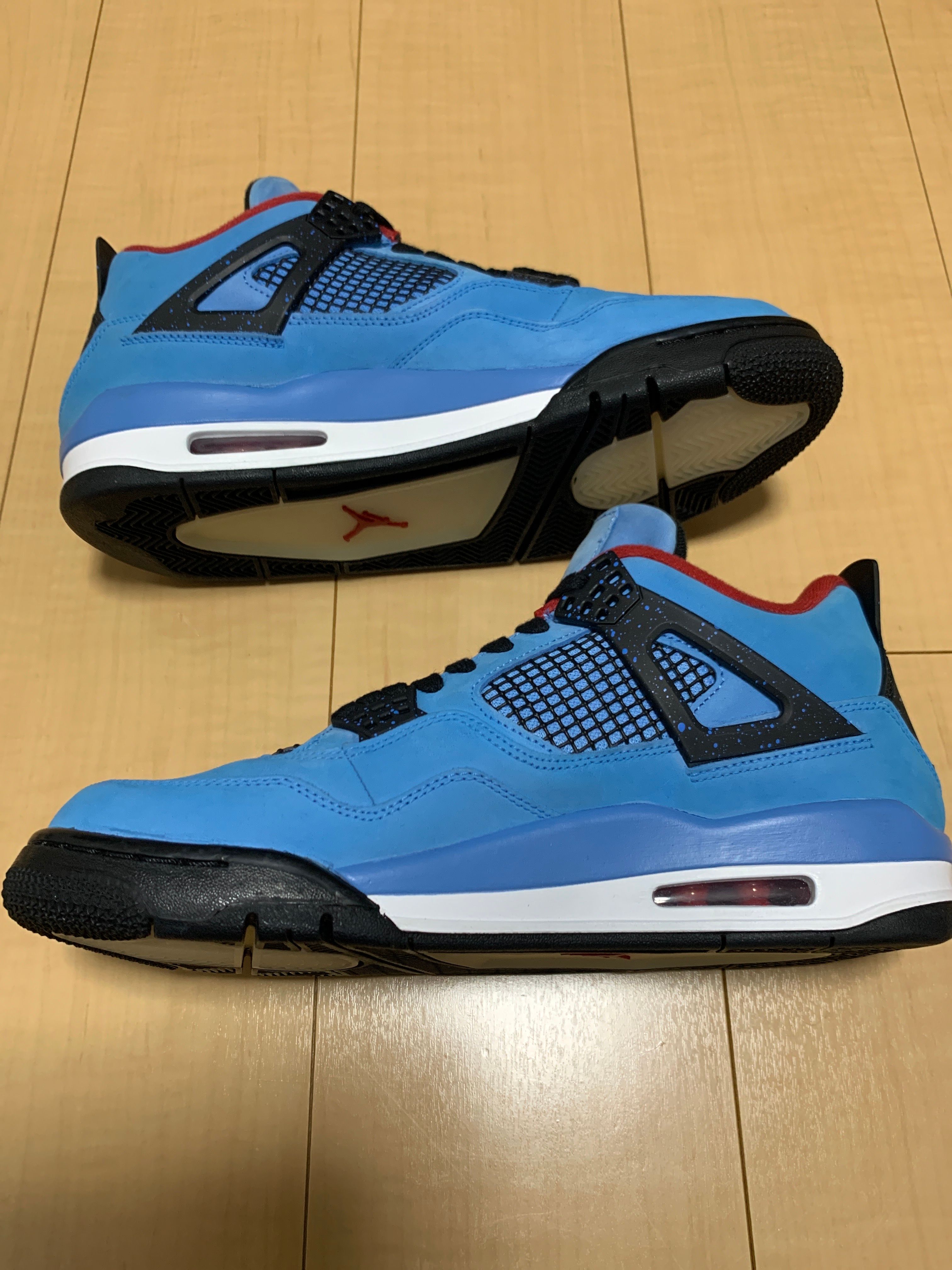 Travis Scott × Nike Air Jordan 4 Retro Cactus Jack "University Blue"
