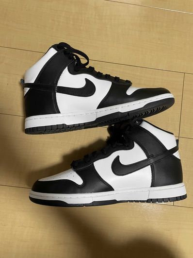 Nike Dunk High "Black and White"