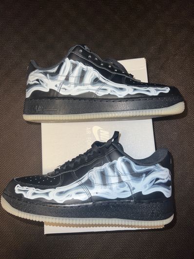 Nike Air Force 1 Low "Black Skeleton"