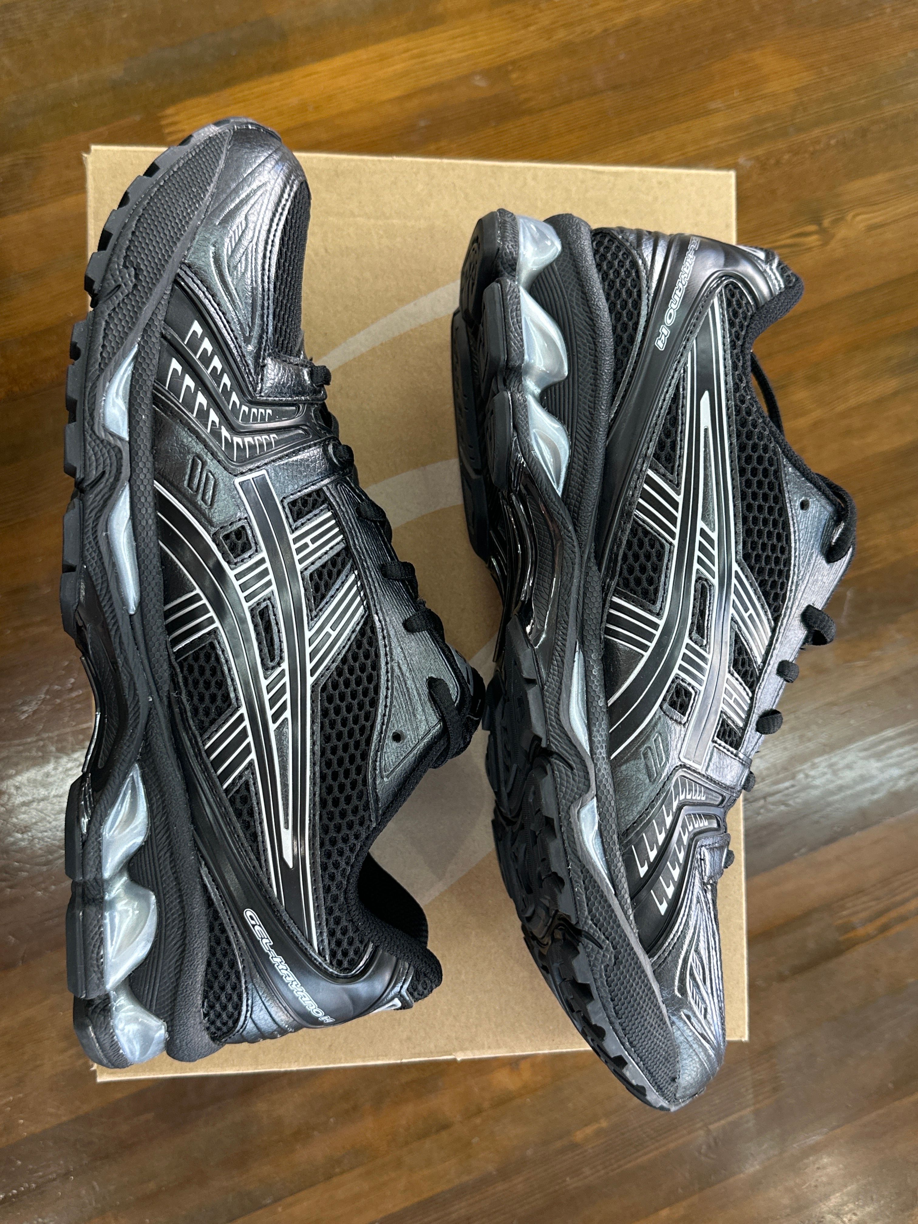 Asics Gel-Kayano 14 "Black/Pure Silver"