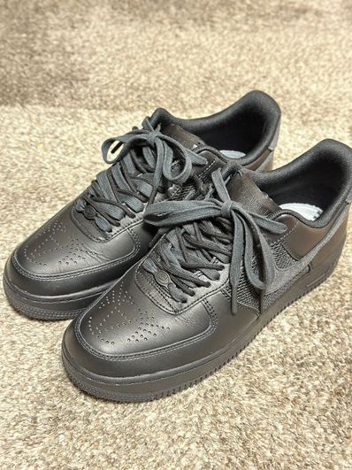 Slam Jam × Nike Air Force 1 Low "Black and Off Noir"