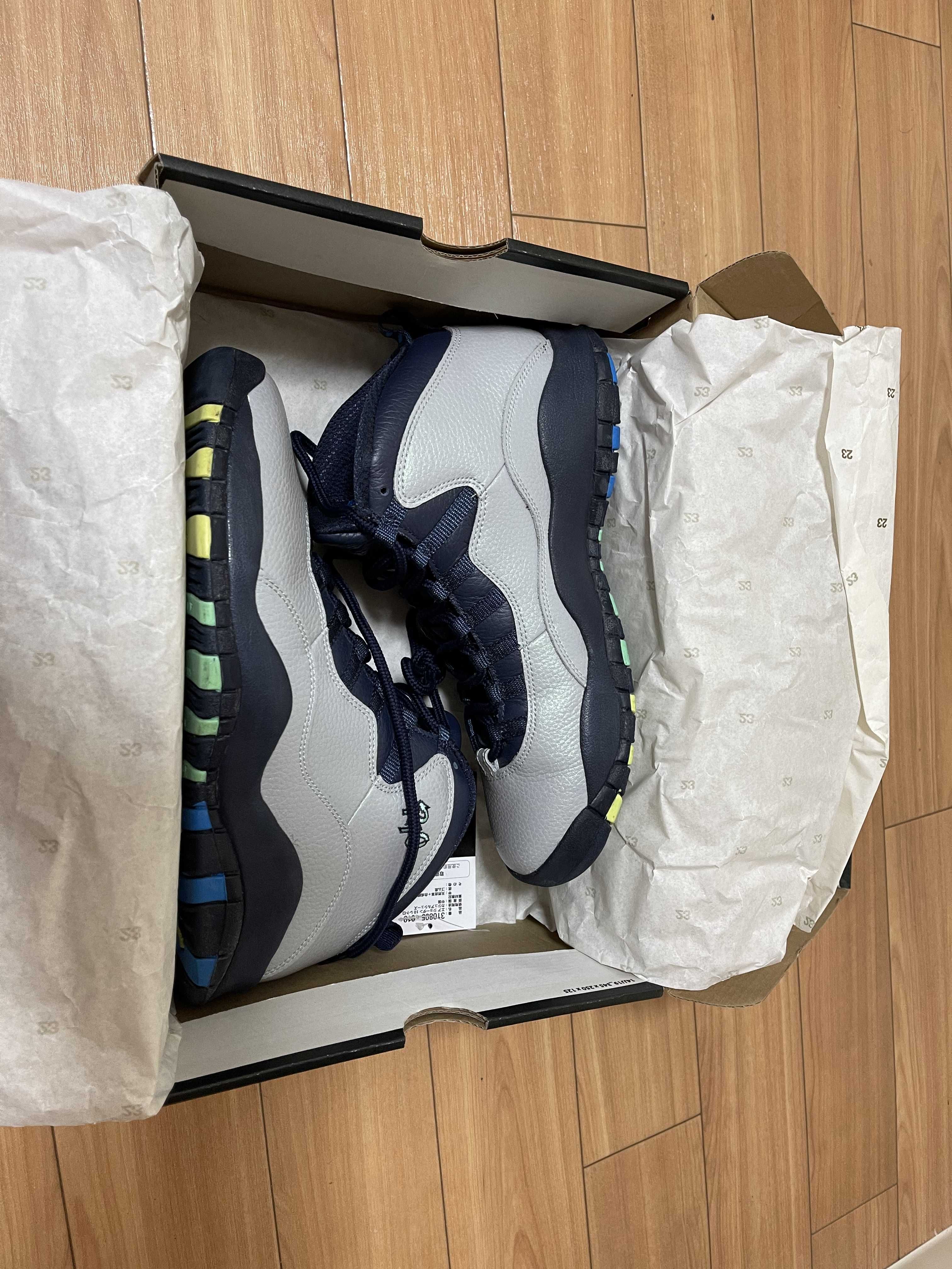 NIKE AIR JORDAN 10 "SEATTLE SUPERSONICS"