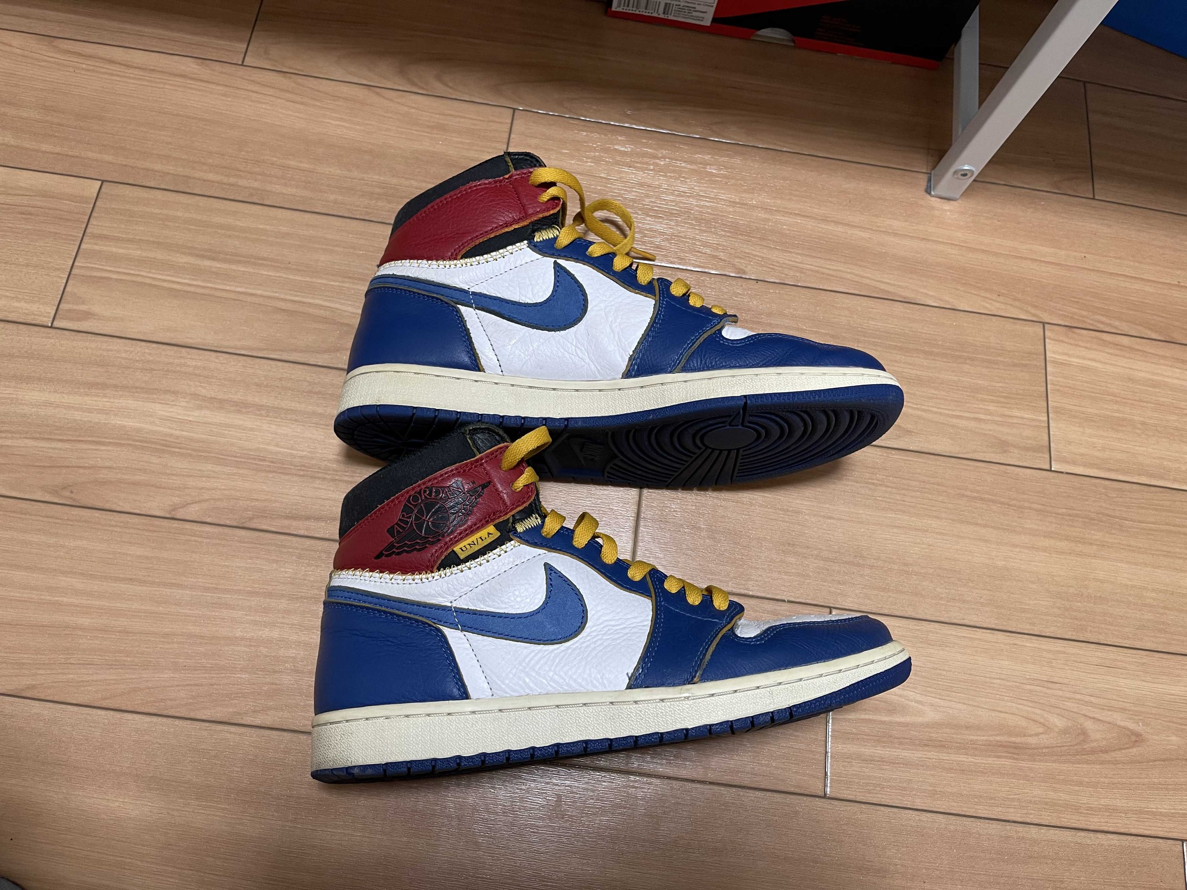 Union × Nike Air Jordan 1 Retro High OG NRG "Storm Blue/Varsity Red"