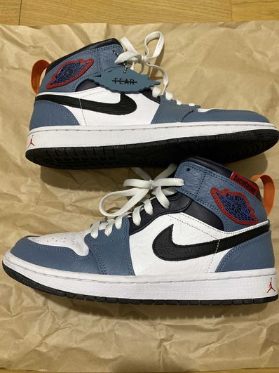 FACETASM × Nike Air Jordan 1 Mid "White/Navy"