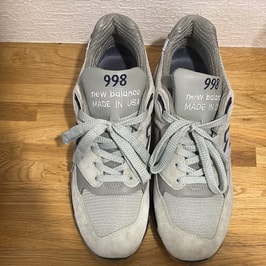ダブルタップス × ニューバランス 998 "グレー"