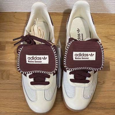 Wales Bonner × adidas Samba Pony Tonal Low "Cream White/Mystery Brown"