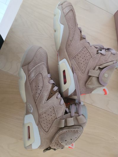 Travis Scott × Nike Air Jordan 6 "British Khaki"