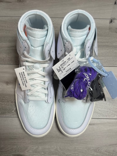Virgil Abloh Archive (V.A.A.) × Nike Air Jordan 1 Retro High OG "Alaska"