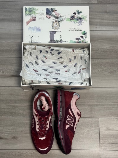 KITH × New Balance 2011 "Chocolate Truffle/Sepia Rose"