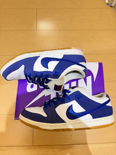 Nike SB Dunk Low "Los Angeles Dodgers/Deep Royal Blue"