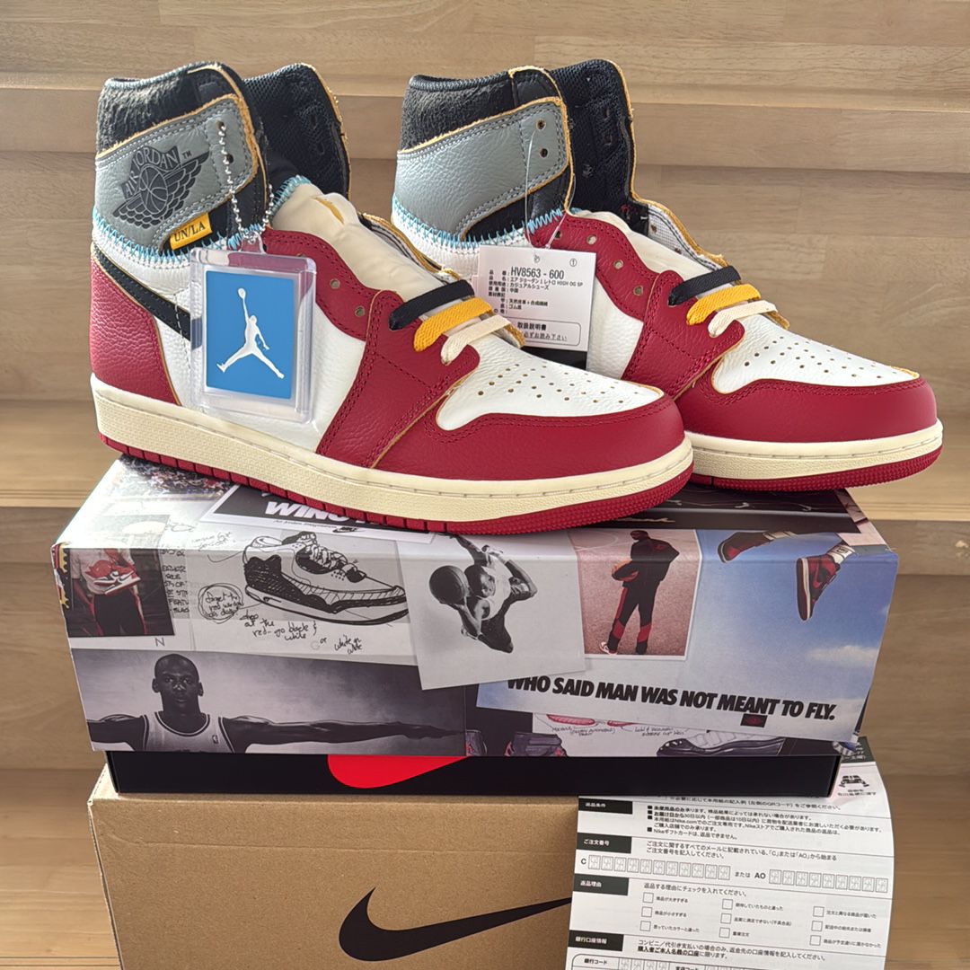 UNION × Nike Air Jordan 1 Retro High OG "Chicago/Shadow"