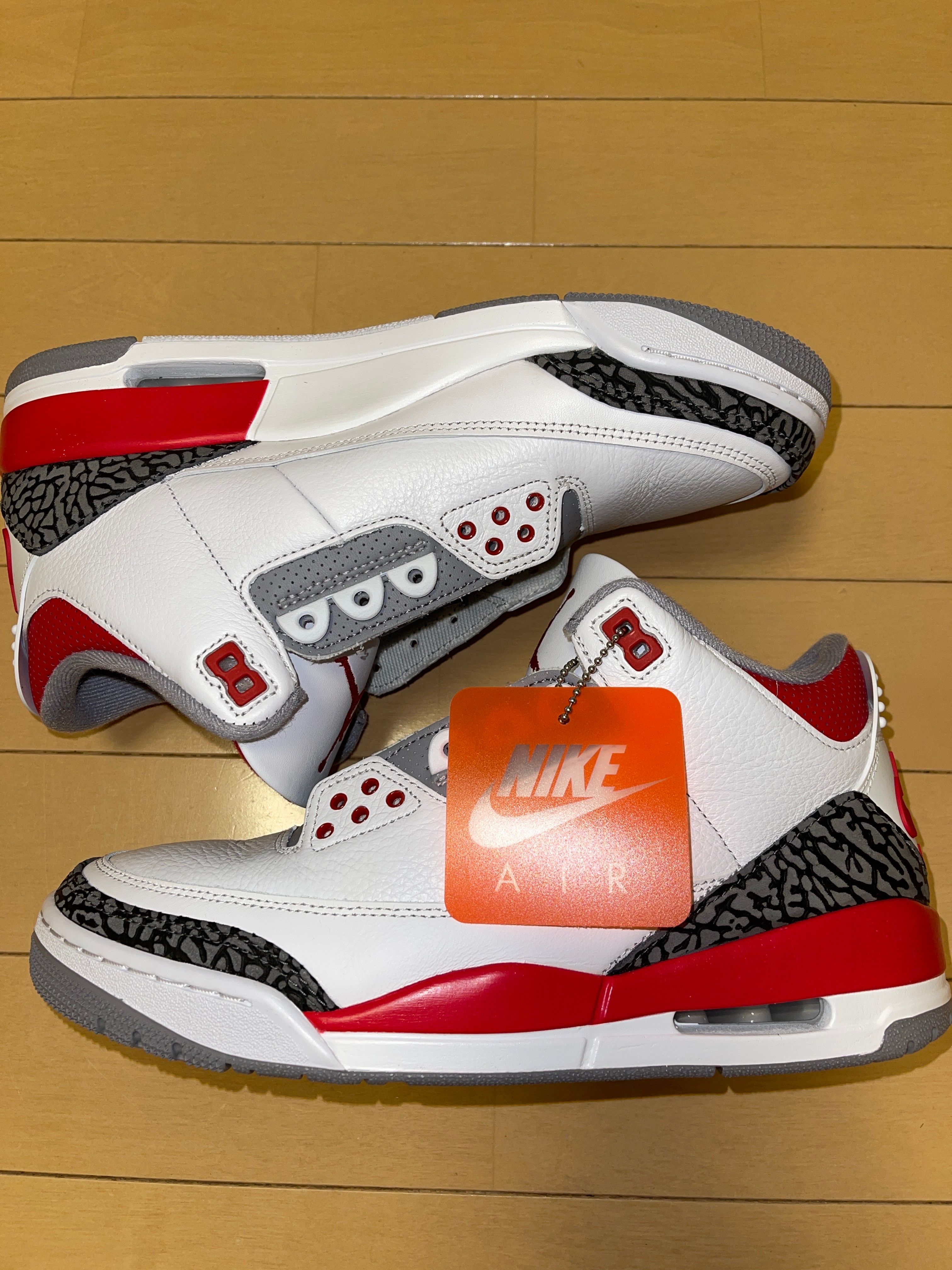Nike Air Jordan 3 Retro OG "Fire Red" (2022)