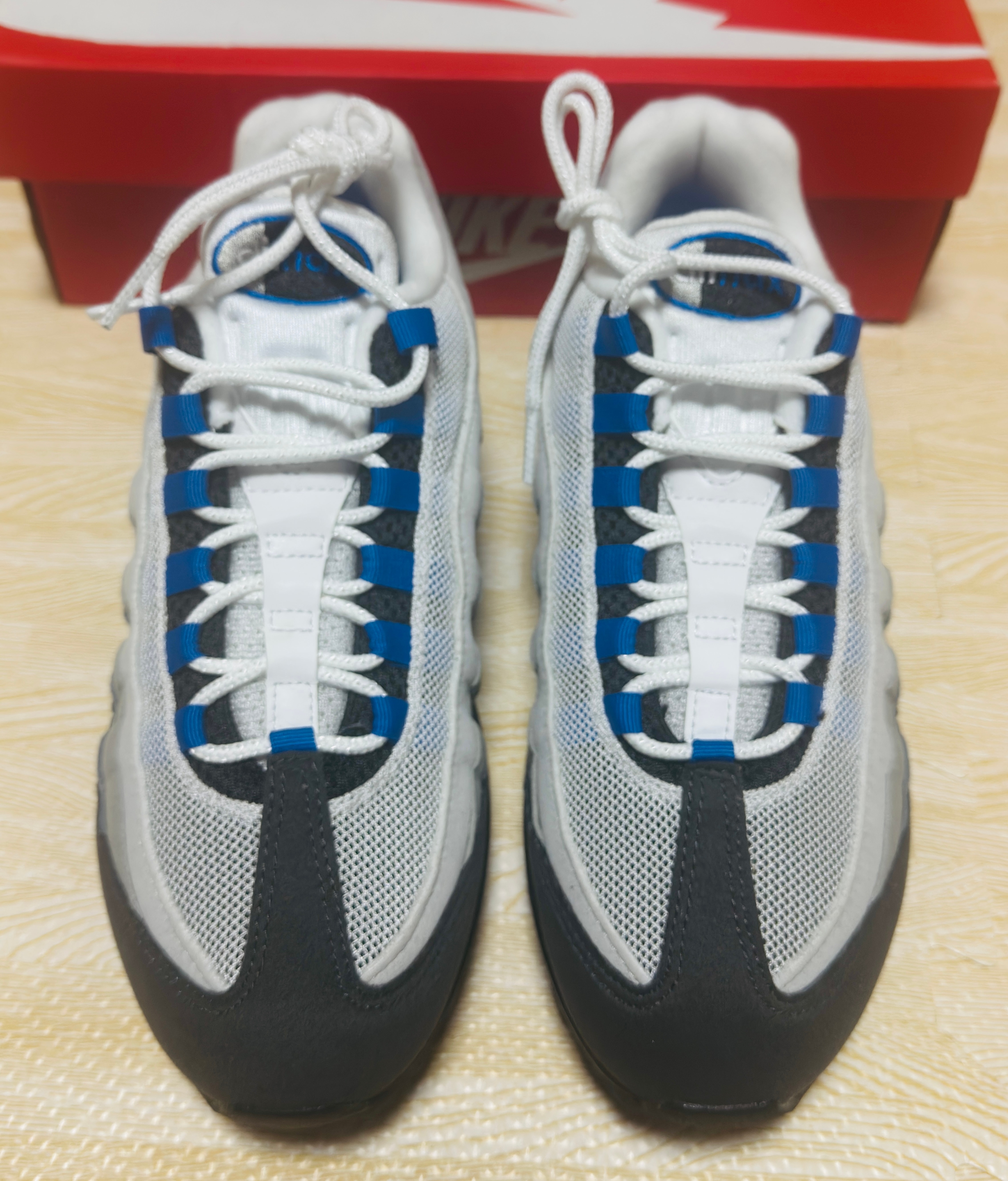 Nike Air Max 95 OG Big Bubble "Cool Grey/Blue Spark"
