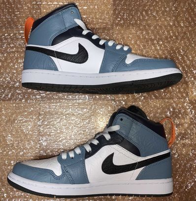 FACETASM × Nike Air Jordan 1 Mid "White/Navy"