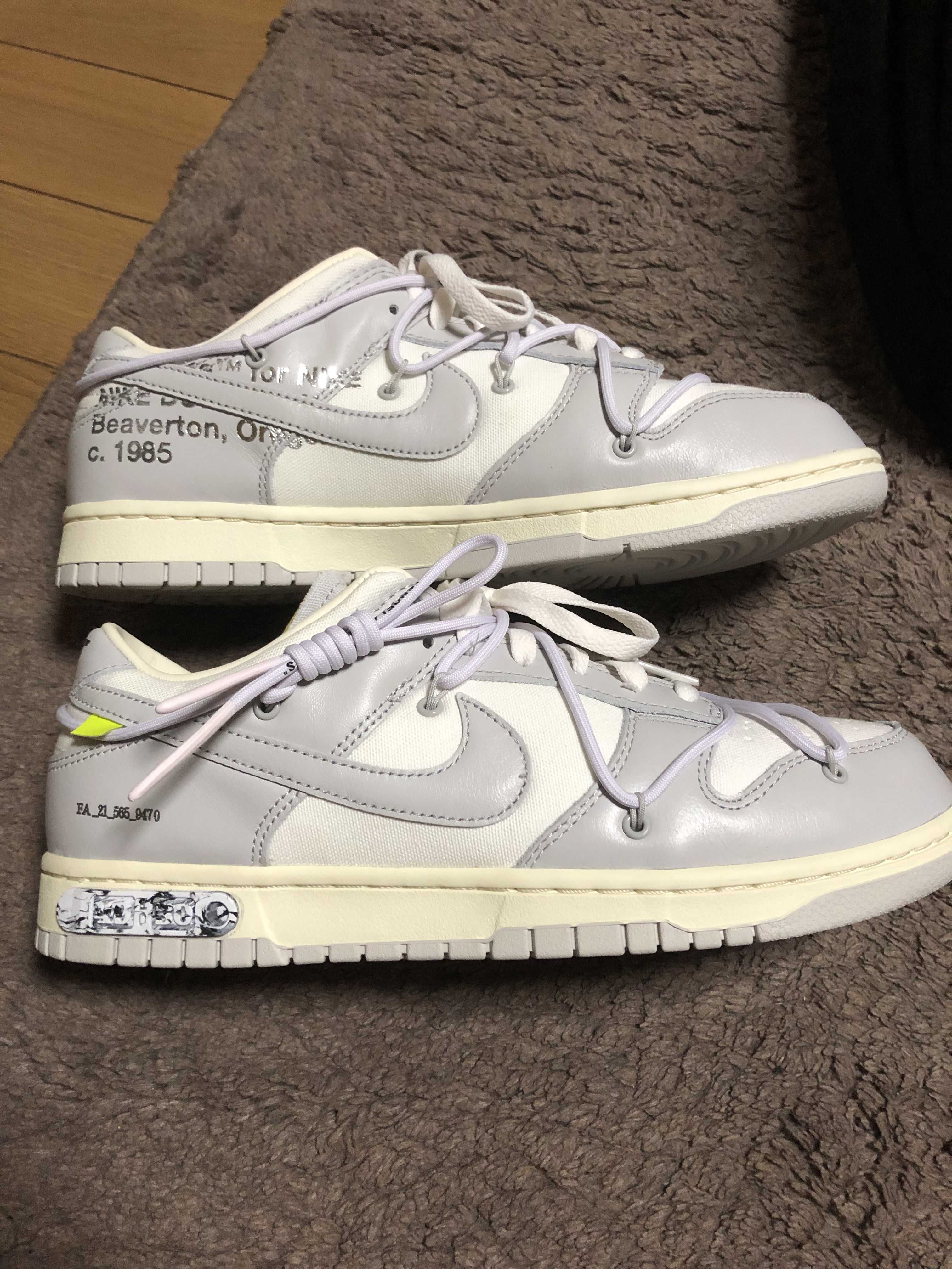 Off-White × Nike Dunk Low 1 of 50 "Lot.49"