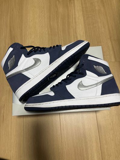 Nike Air Jordan 1 High OG CO.JP "White/Midnight Navy" (2020)(ブリーフケースなし)