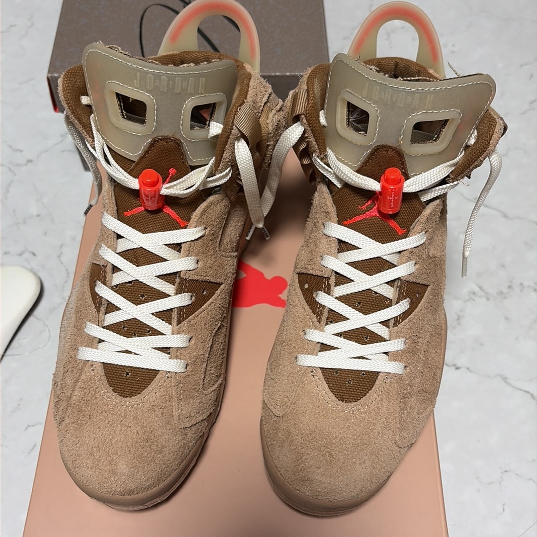 Travis Scott × Nike Air Jordan 6 "British Khaki"
