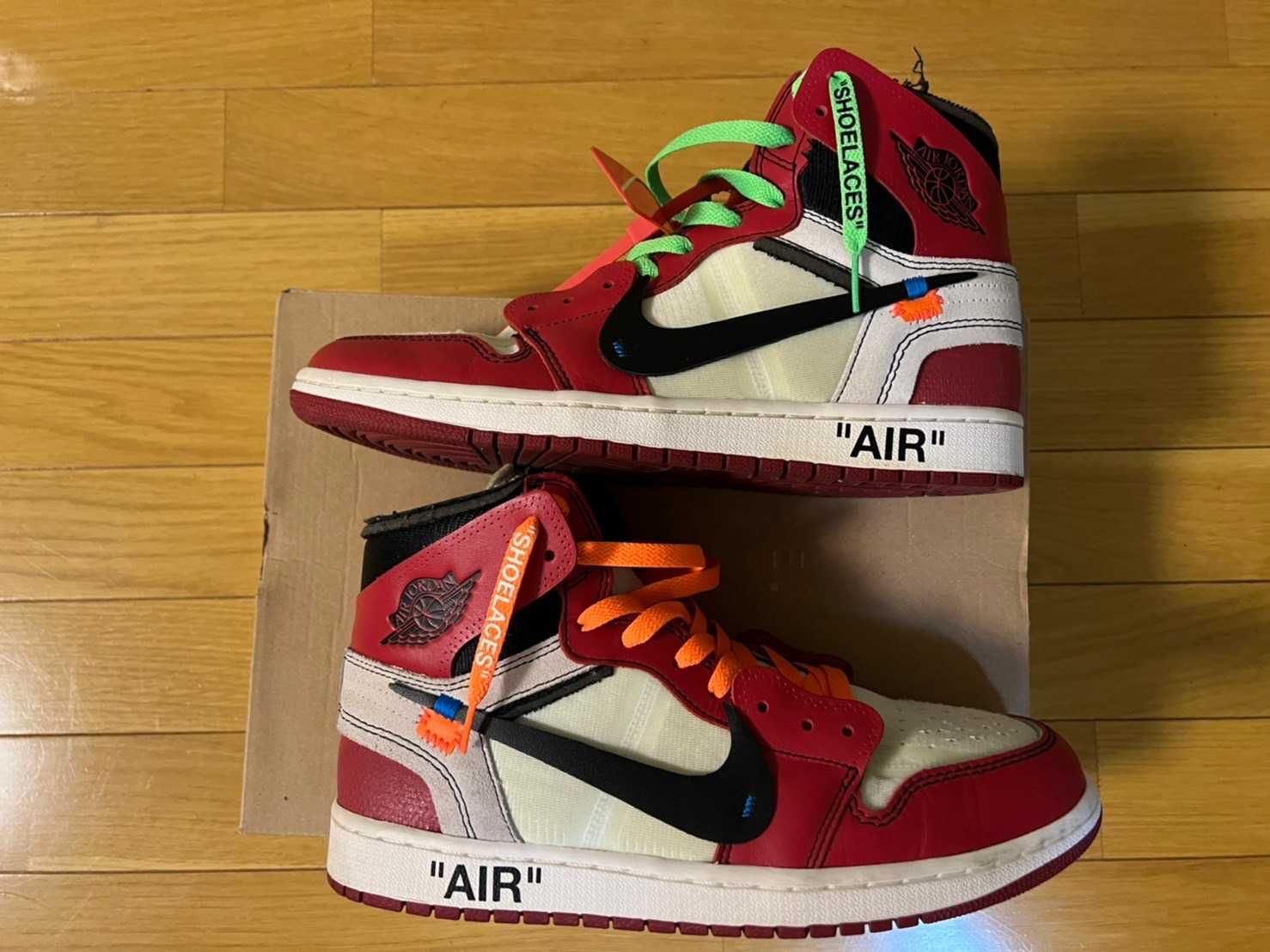 Off-White × Nike Air Jordan 1 Retro High The Ten "Chicago"