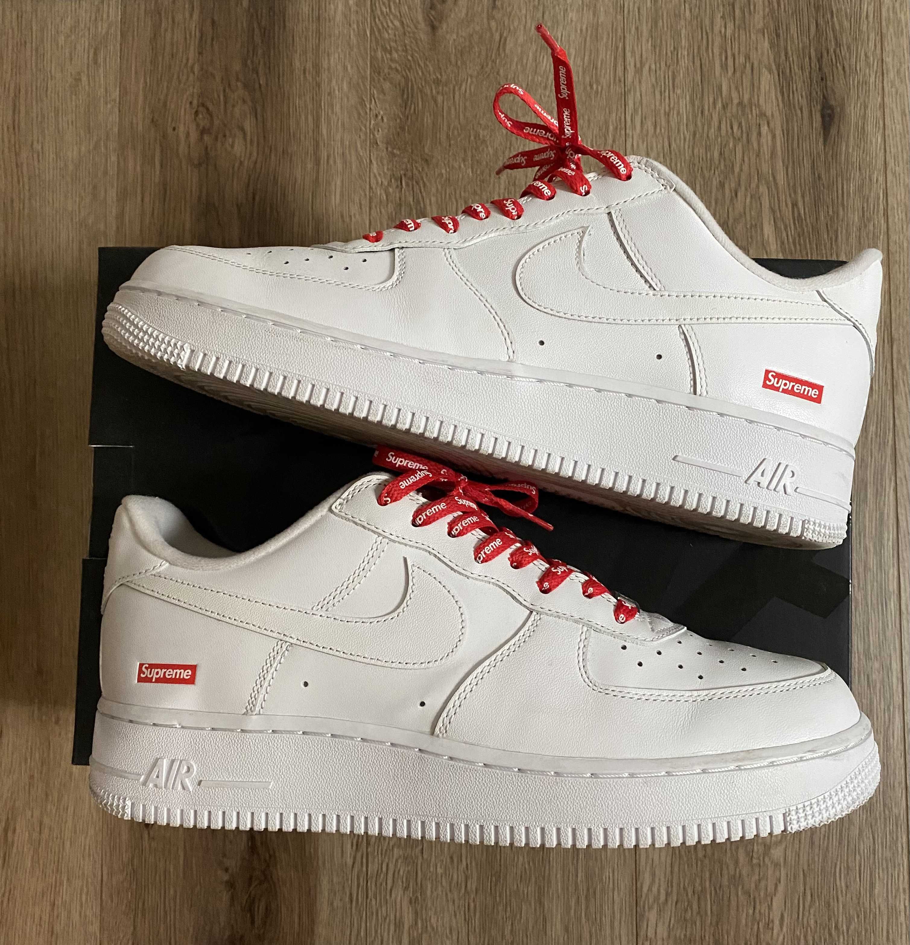 Supreme × Nike Air Force 1 Low "White"