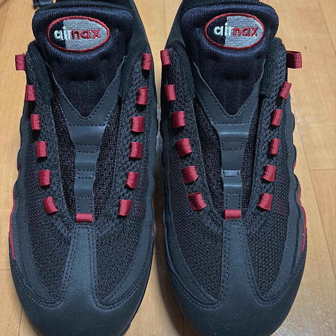 Nike Air Max 95 OG Big Bubble "Black/Team Crimson"