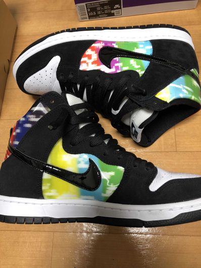 Nike SB Dunk High Pro "Test Pattern"