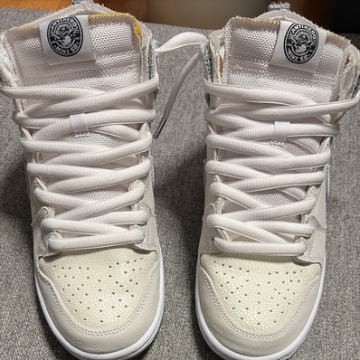 ANTIHERO × Nike SB Dunk High QS "White"