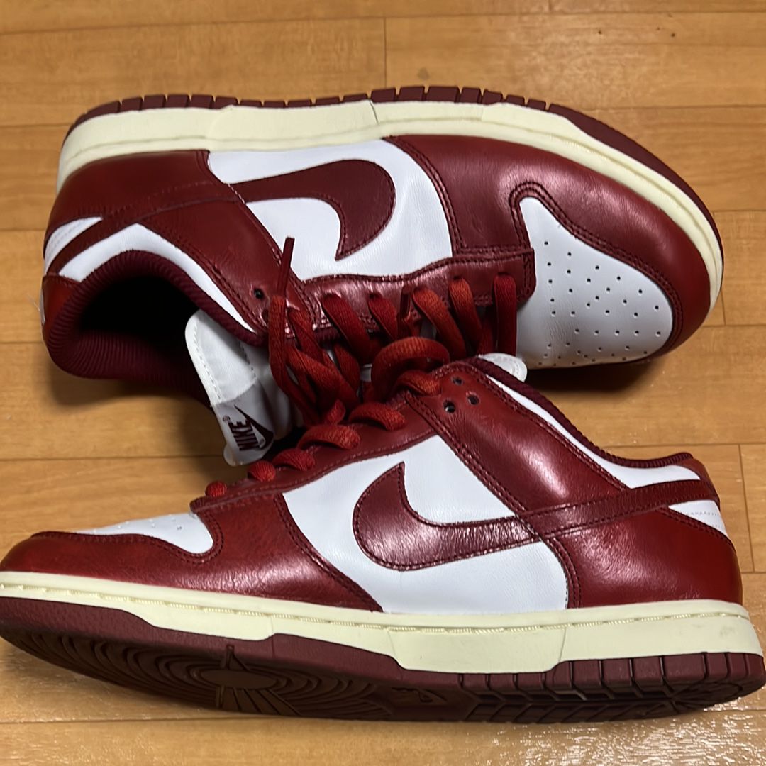 Nike Women's Dunk Low PRM "Team Red and White"