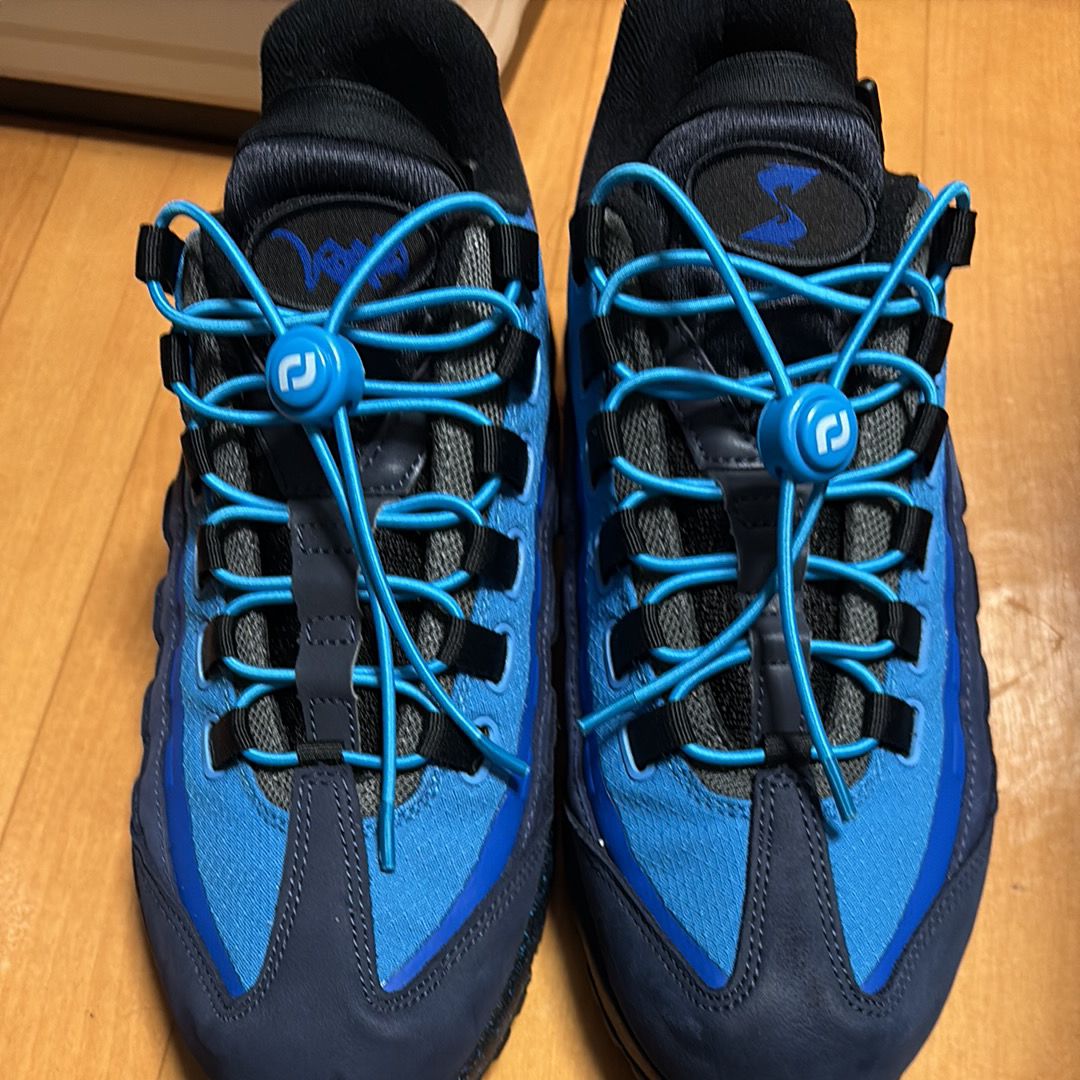 Stash × Nike Air Max 95 "Black and Harbor Blue" (2024)