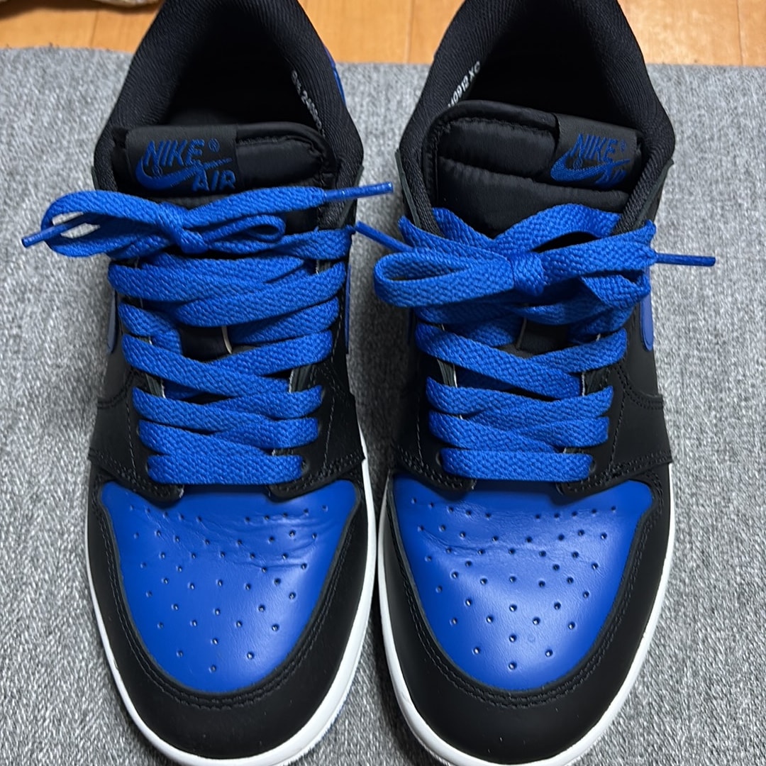 Nike Air Jordan 1 Low '85 "Black and Royal Blue"