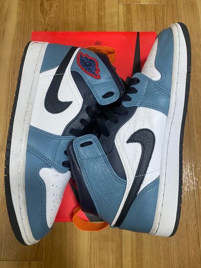 FACETASM × Nike Air Jordan 1 Mid "White/Navy"