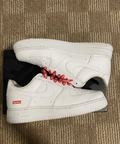 Supreme × Nike Air Force 1 Low "White"