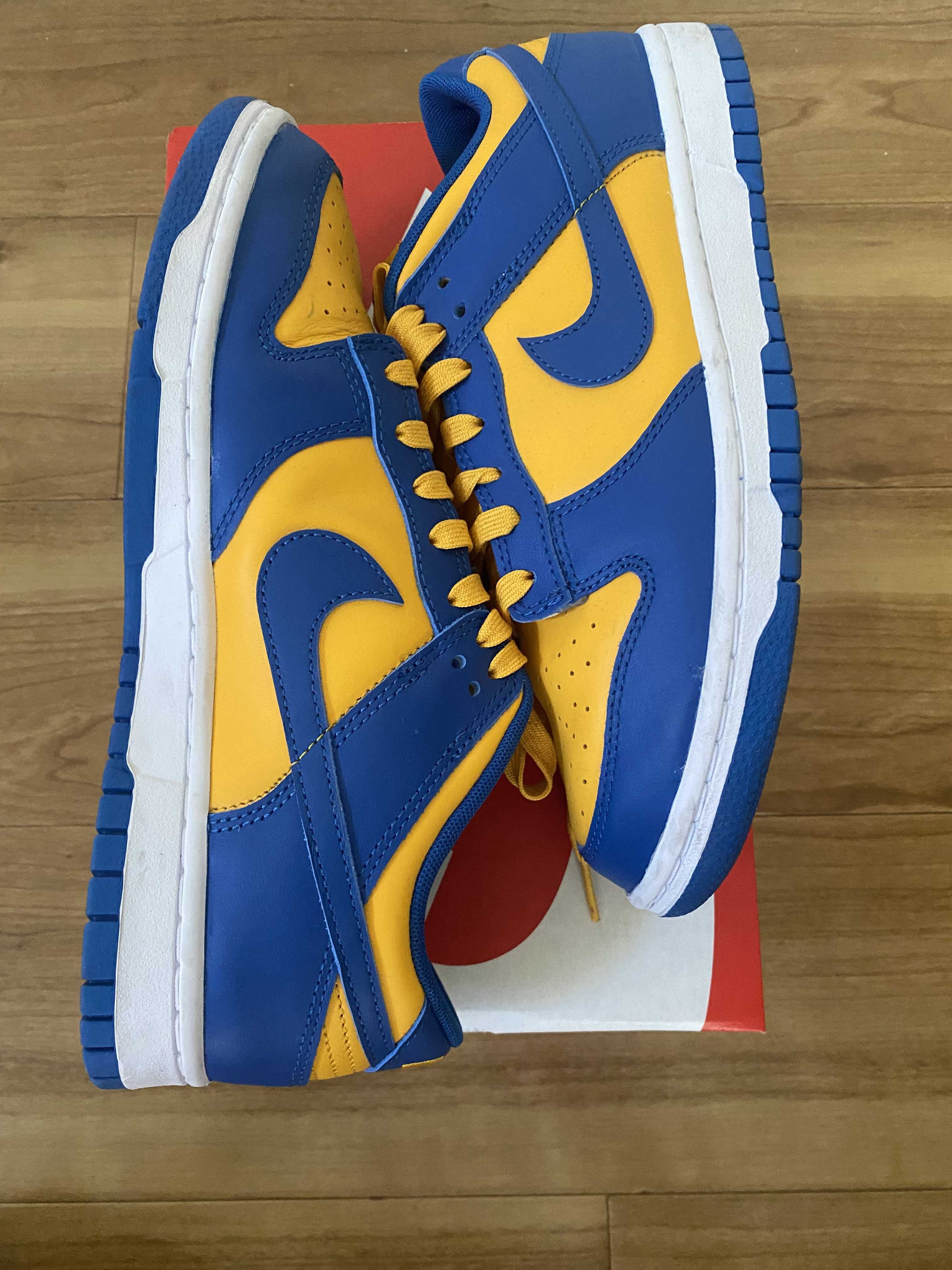 Nike Dunk Low "Blue Jay and University Gold"