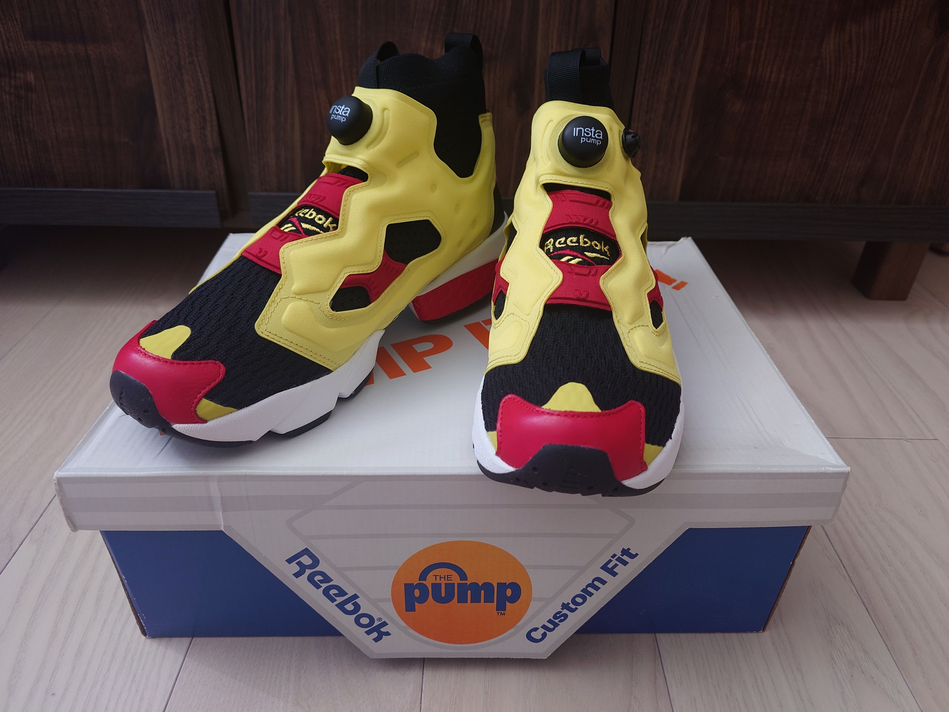 Reebok Instapump Fury OG Ultraknit Black Hyper Green