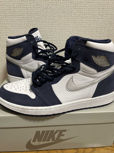 Nike Air Jordan 1 High OG CO.JP "White/Midnight Navy" (2020)(ブリーフケースなし)