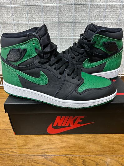 Nike Air Jordan 1 Retro High OG "Black/Pine Green" (2020)