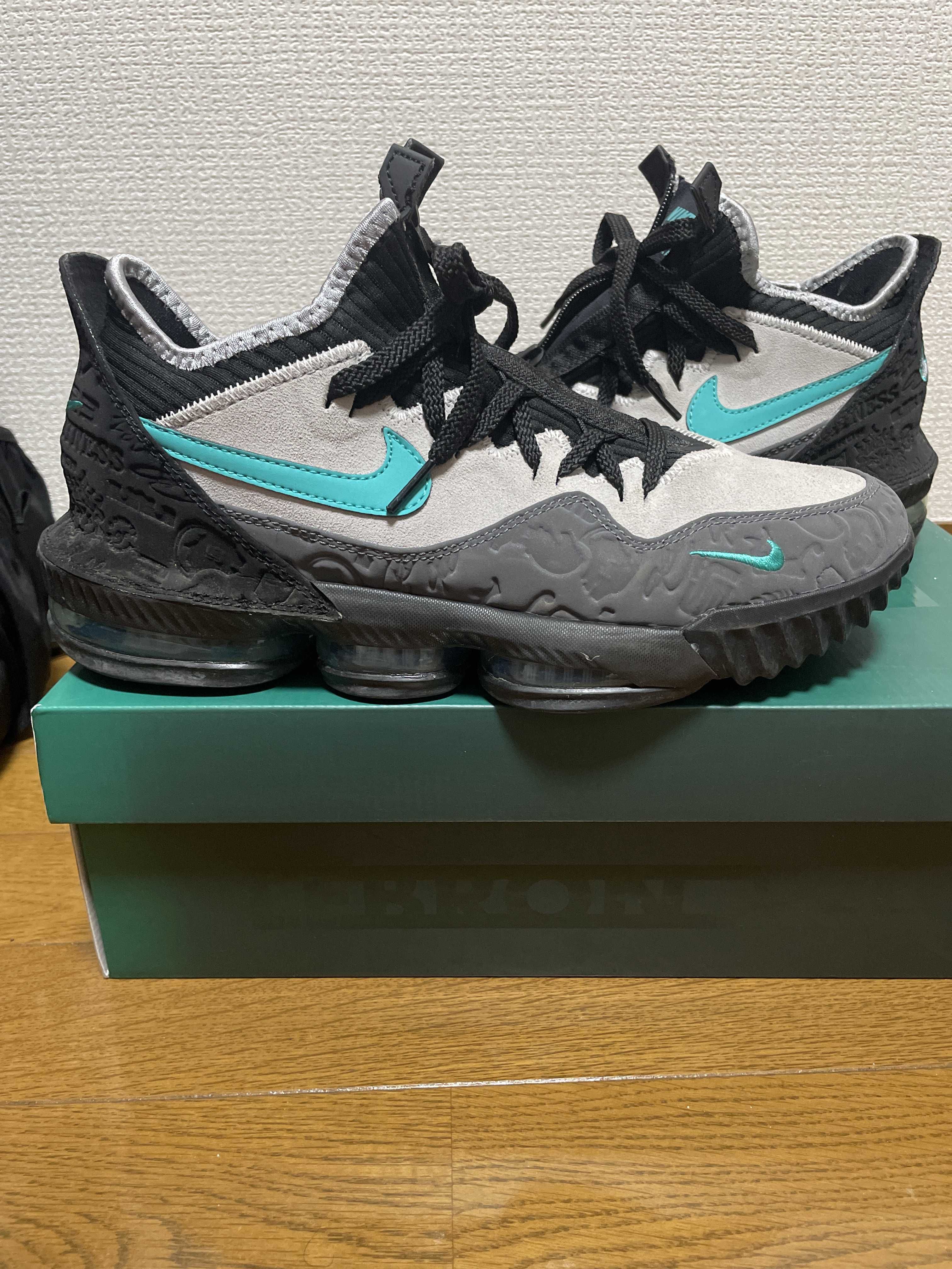 atmos × Nike LeBron 16 "Clear Jade"