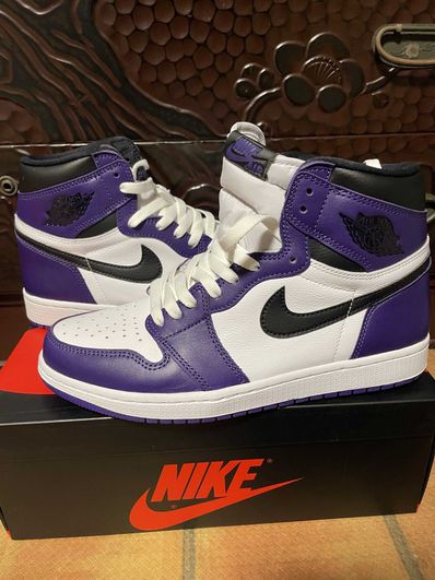 Nike Air Jordan 1 Retro High OG "Court Purple White/Black" (2020)