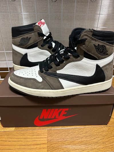 Travis Scott × Nike Air Jordan 1 Retro High OG TS SP "Sail/Dark Mocha"