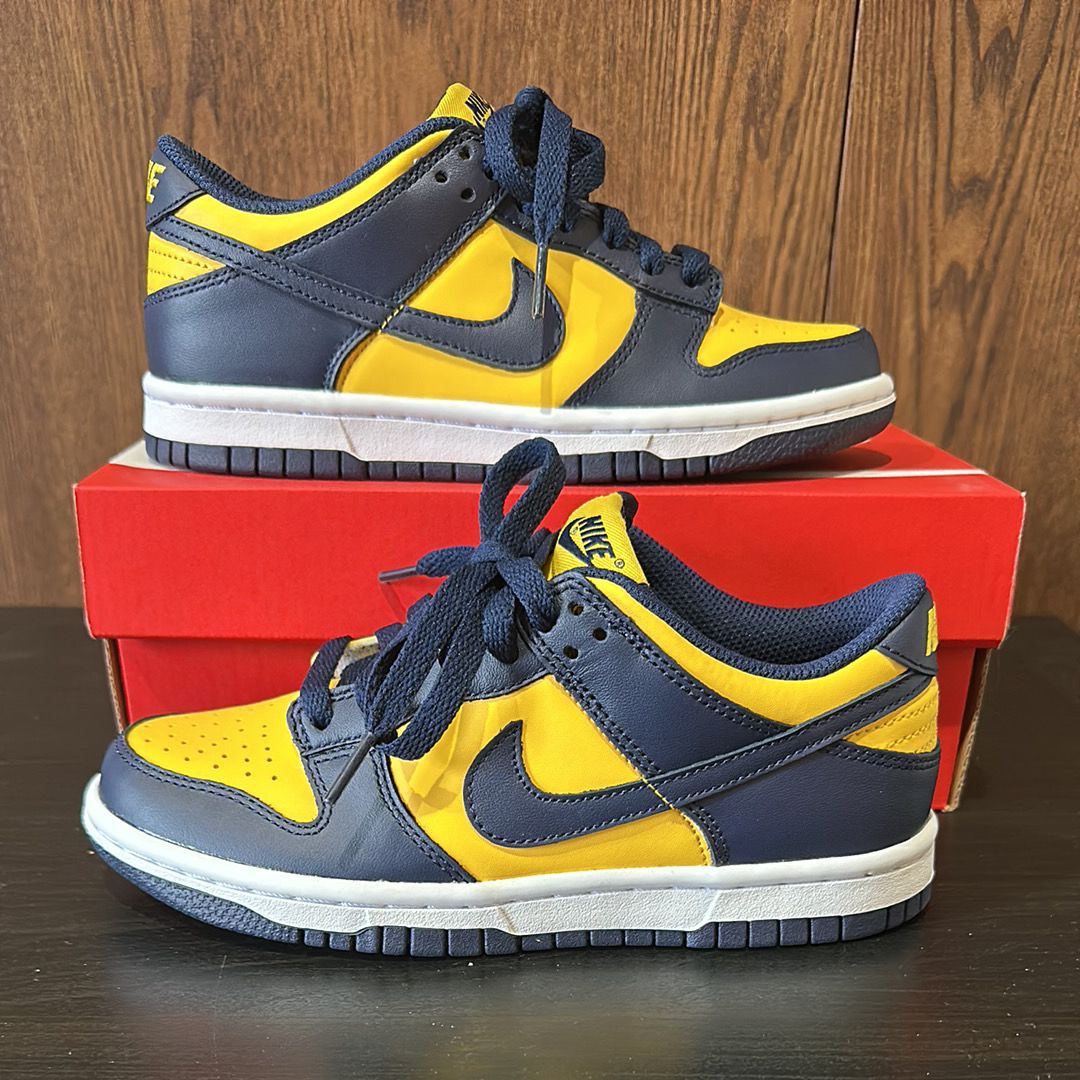 NIKE GS DUNK LOW "MICHIGAN"