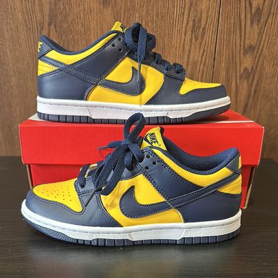 NIKE GS DUNK LOW "MICHIGAN"