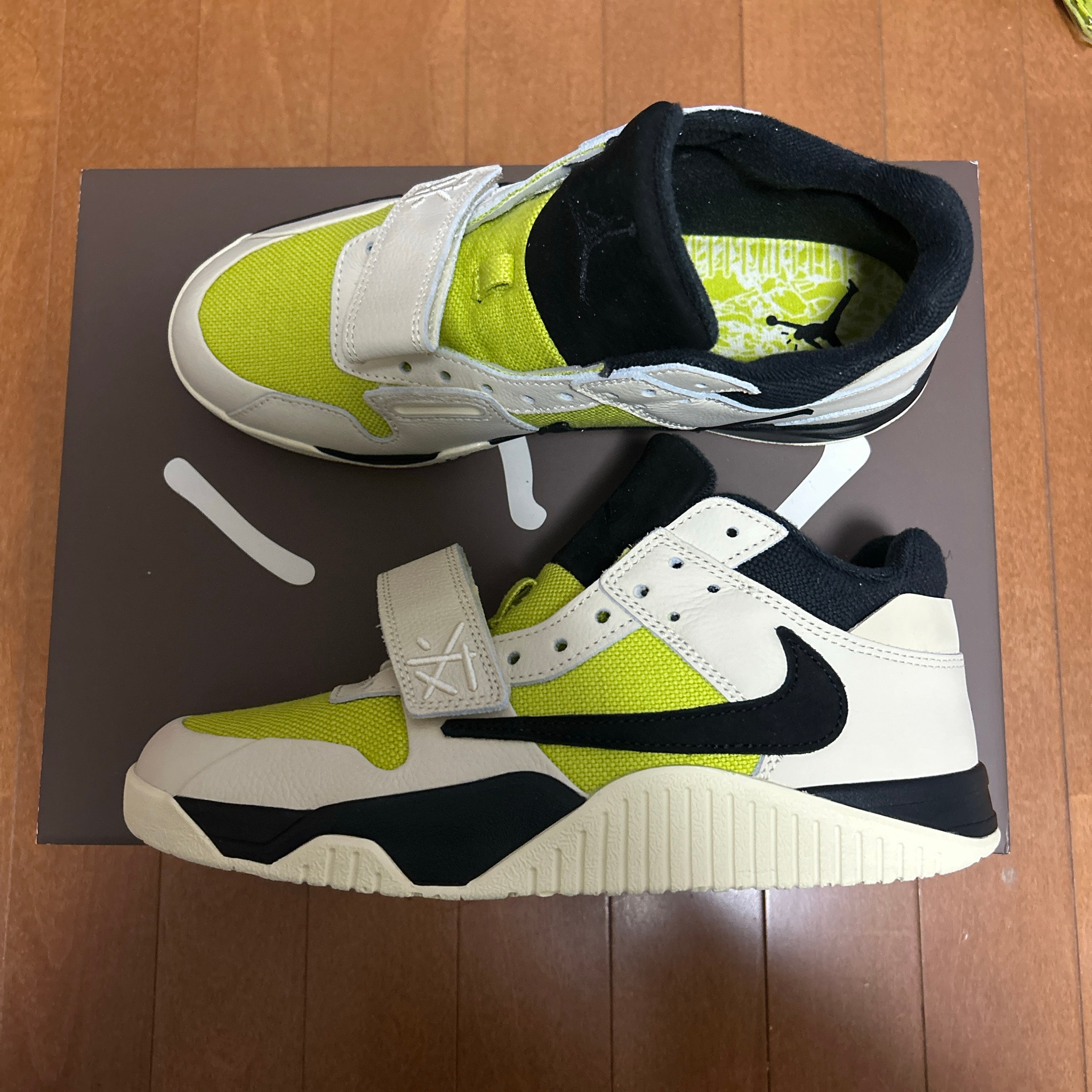 Travis Scott × Nike Jordan Jumpman Jack TR CJ1 T-Rexx "Bright Cactus"
