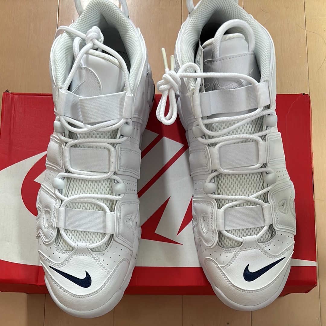 Nike Air More Uptempo "White/Midnight Navy"