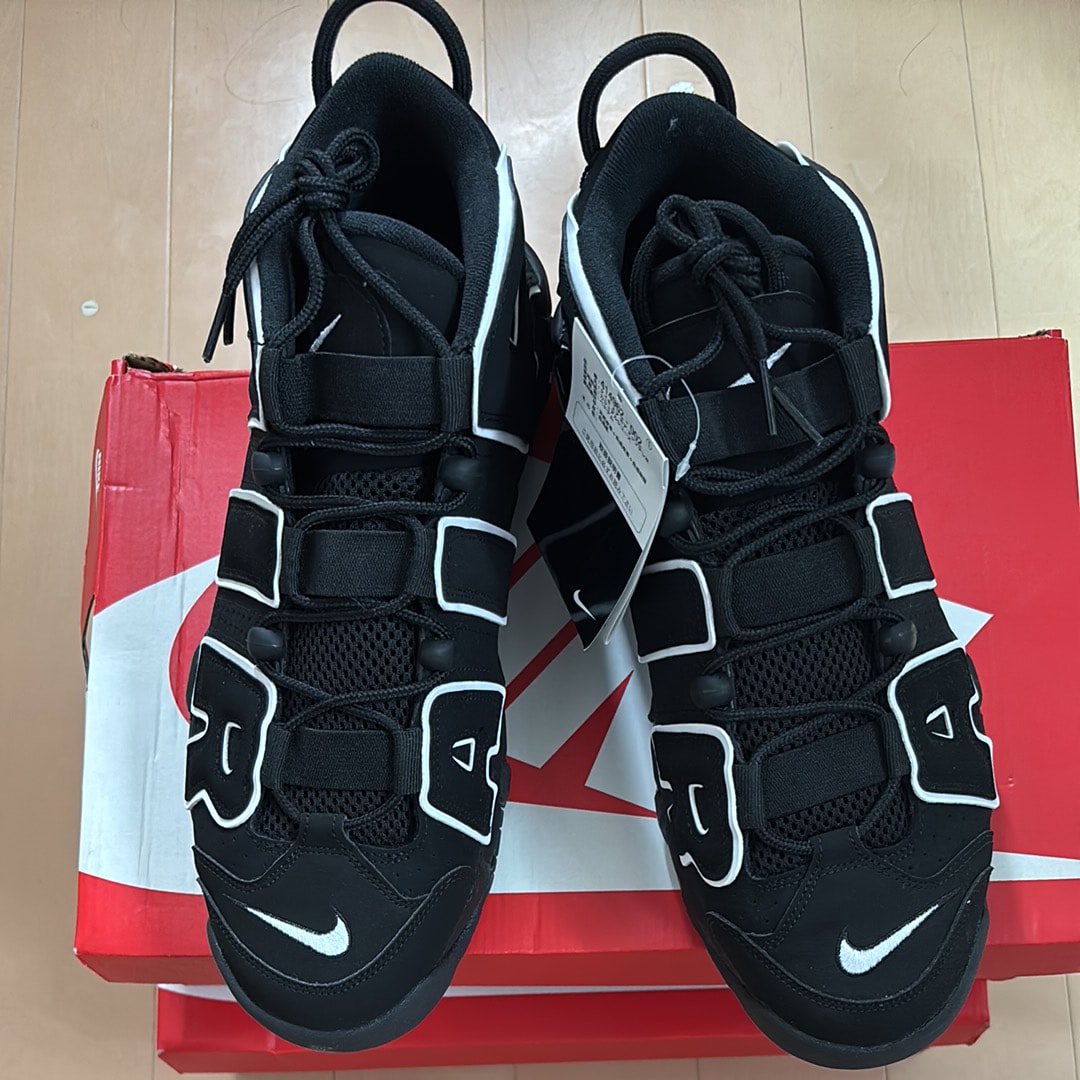 Nike Air More Uptempo "Black/White"(2020)