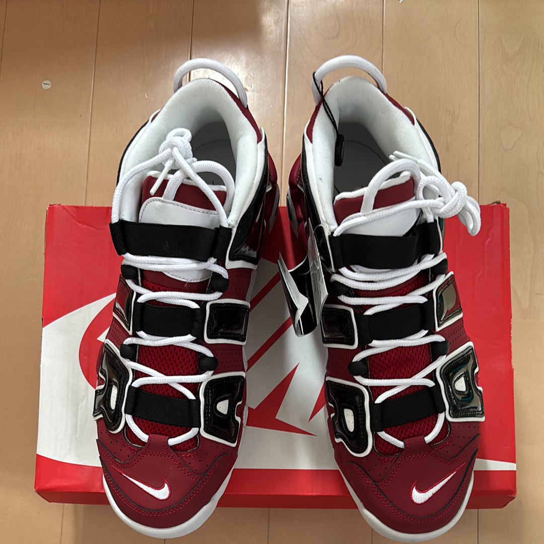 Nike Air More Uptempo ’96 "Black and Varsity Red" (2021)