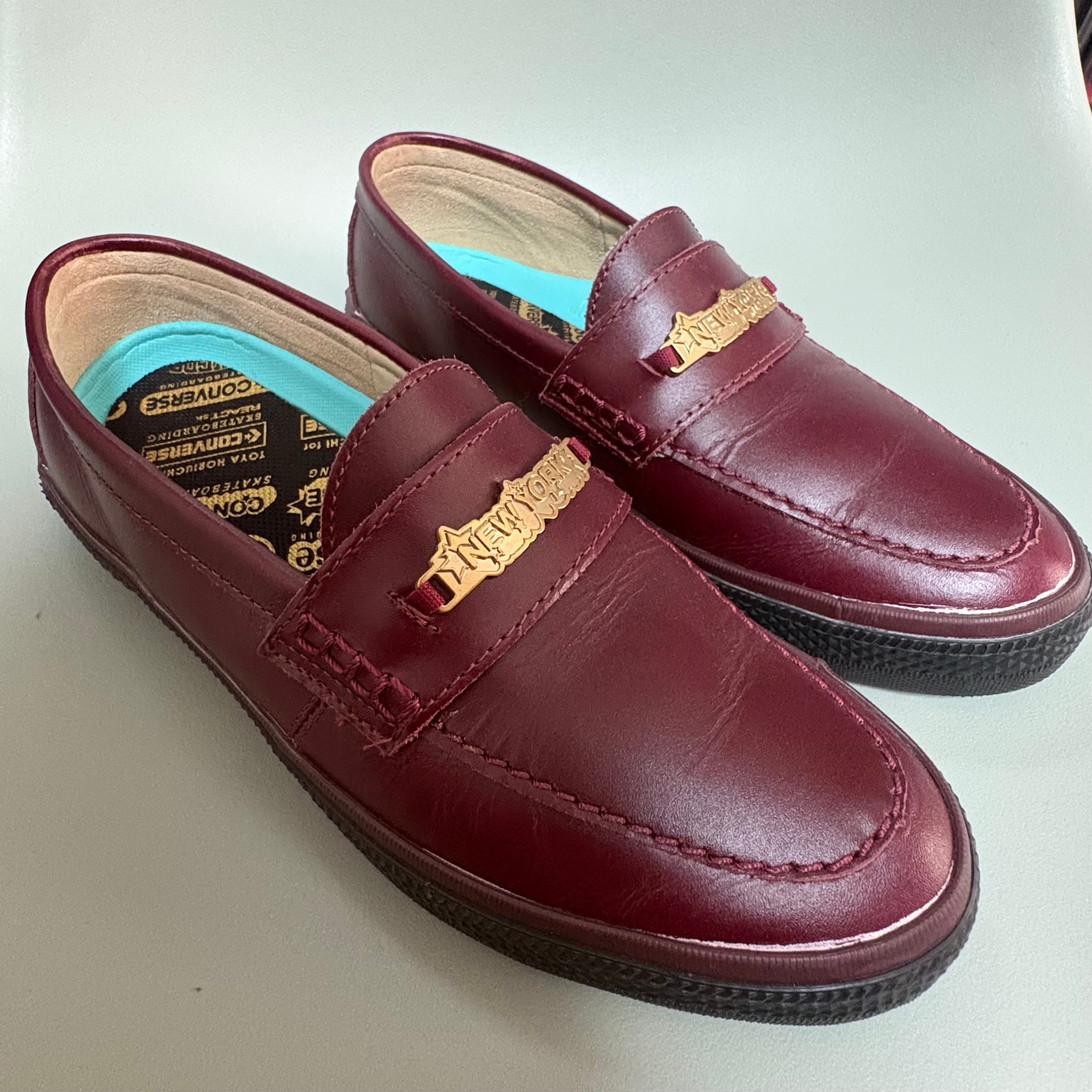 Toya Horiuchi × Converse CS Loafer SK + "Red Brown"