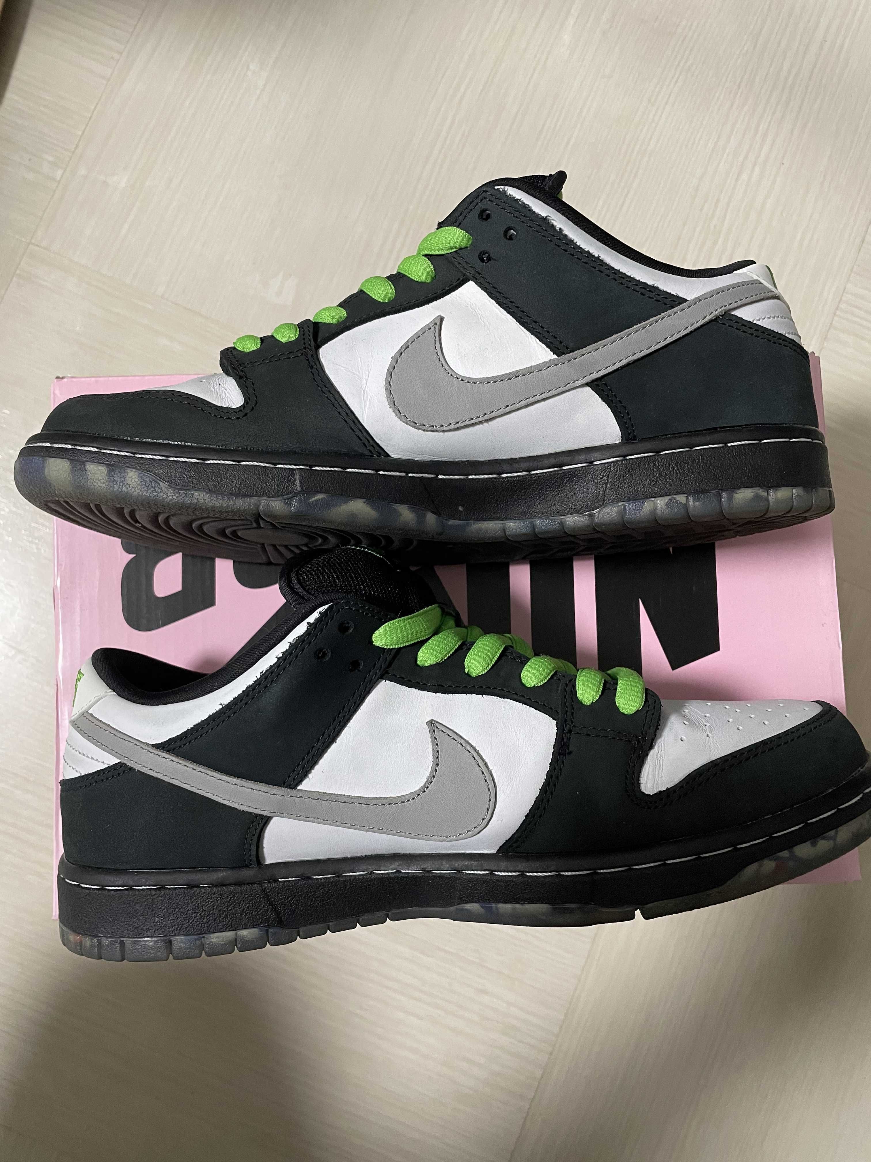 STAPLE × Nike SB Dunk Low "Pigeon Black/White"
