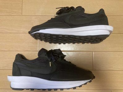 sacai × Nike LDV Waffle "Triple Black"