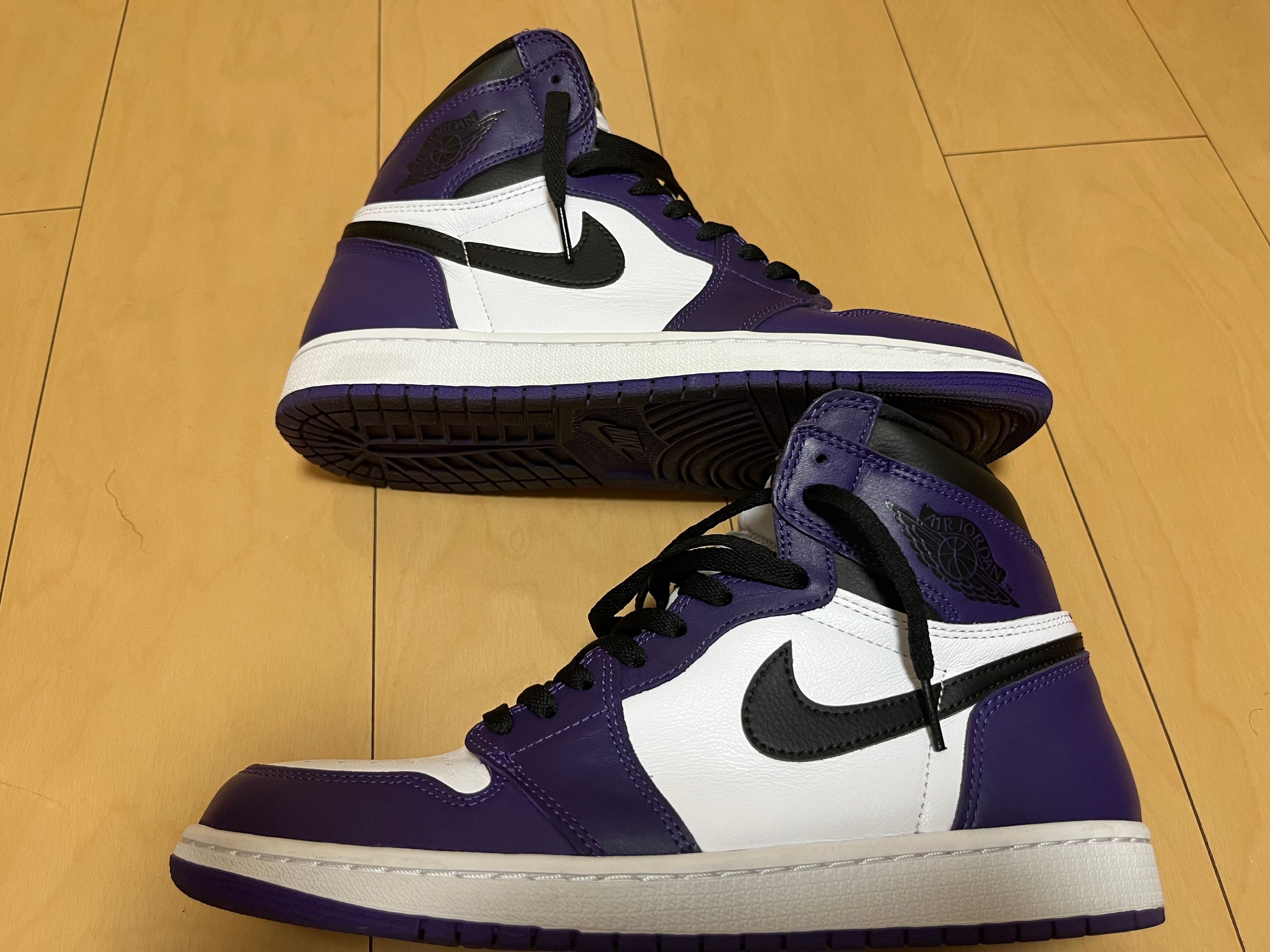 Nike Air Jordan 1 Retro High OG "Court Purple White/Black" (2020)